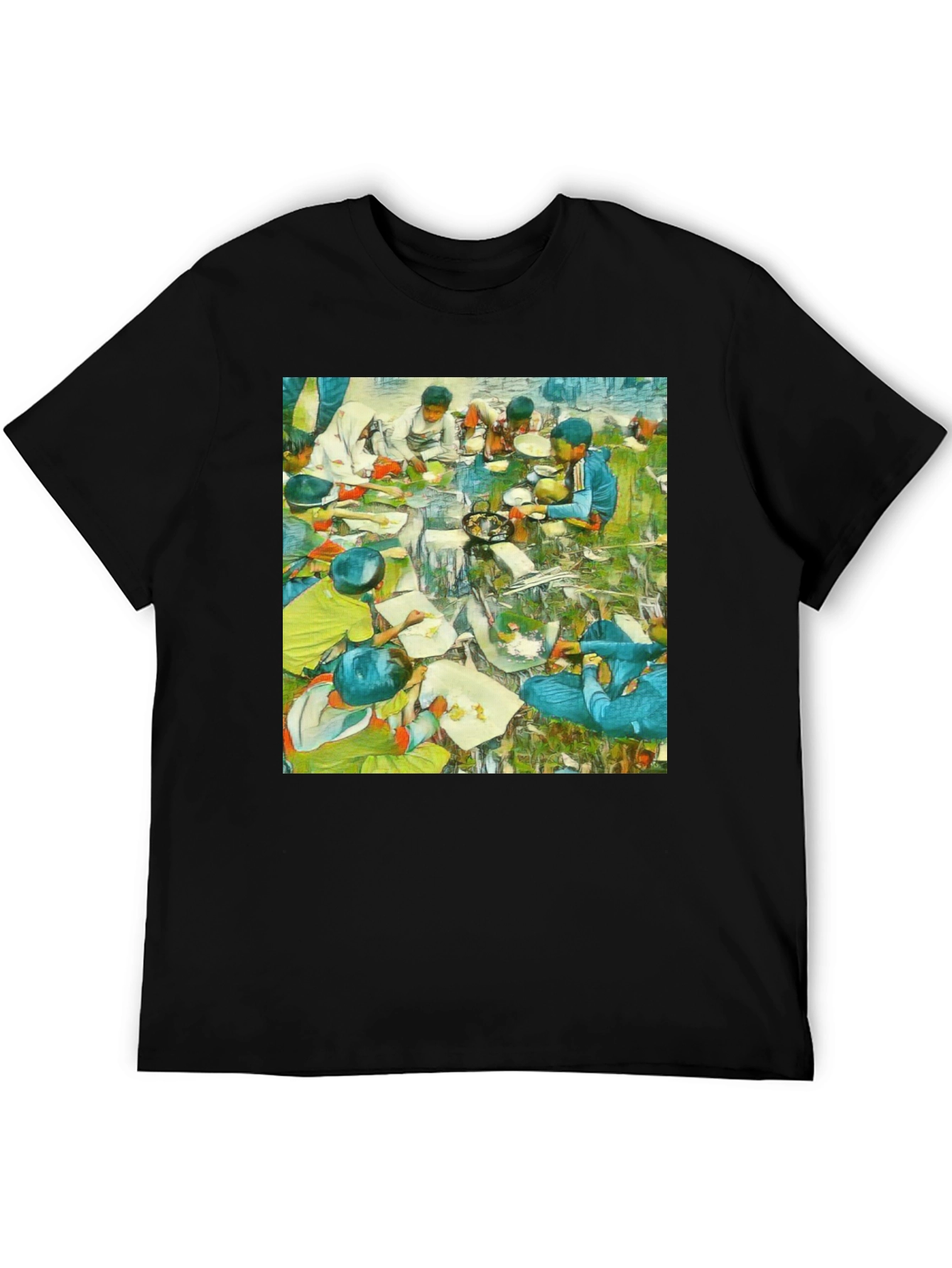 Artistic Feast T-Shirt: Unique Graphic Tee