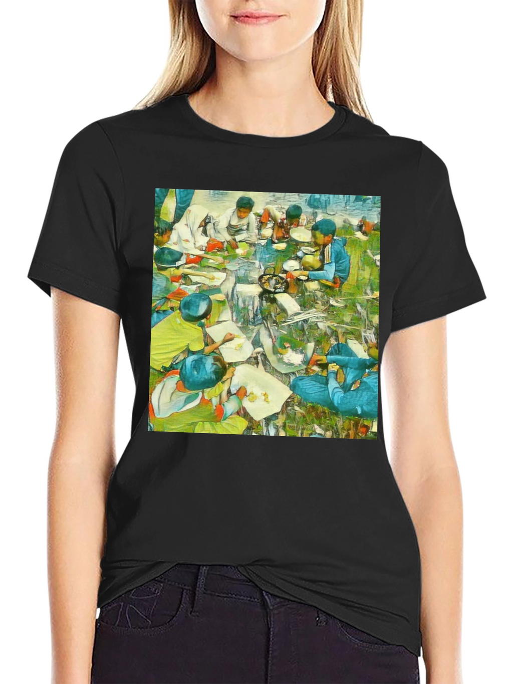 Artistic Feast T-Shirt: Unique Graphic Tee