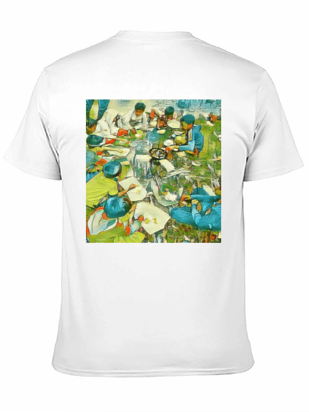 Artistic Feast T-Shirt: Unique Graphic Tee