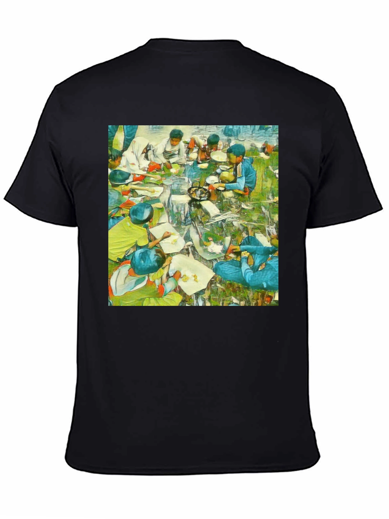 Artistic Feast T-Shirt: Unique Graphic Tee