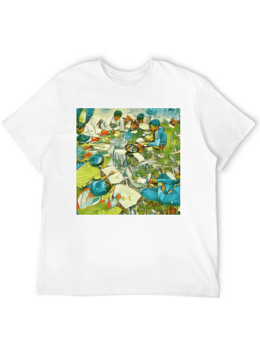 Artistic Feast T-Shirt: Unique Graphic Tee