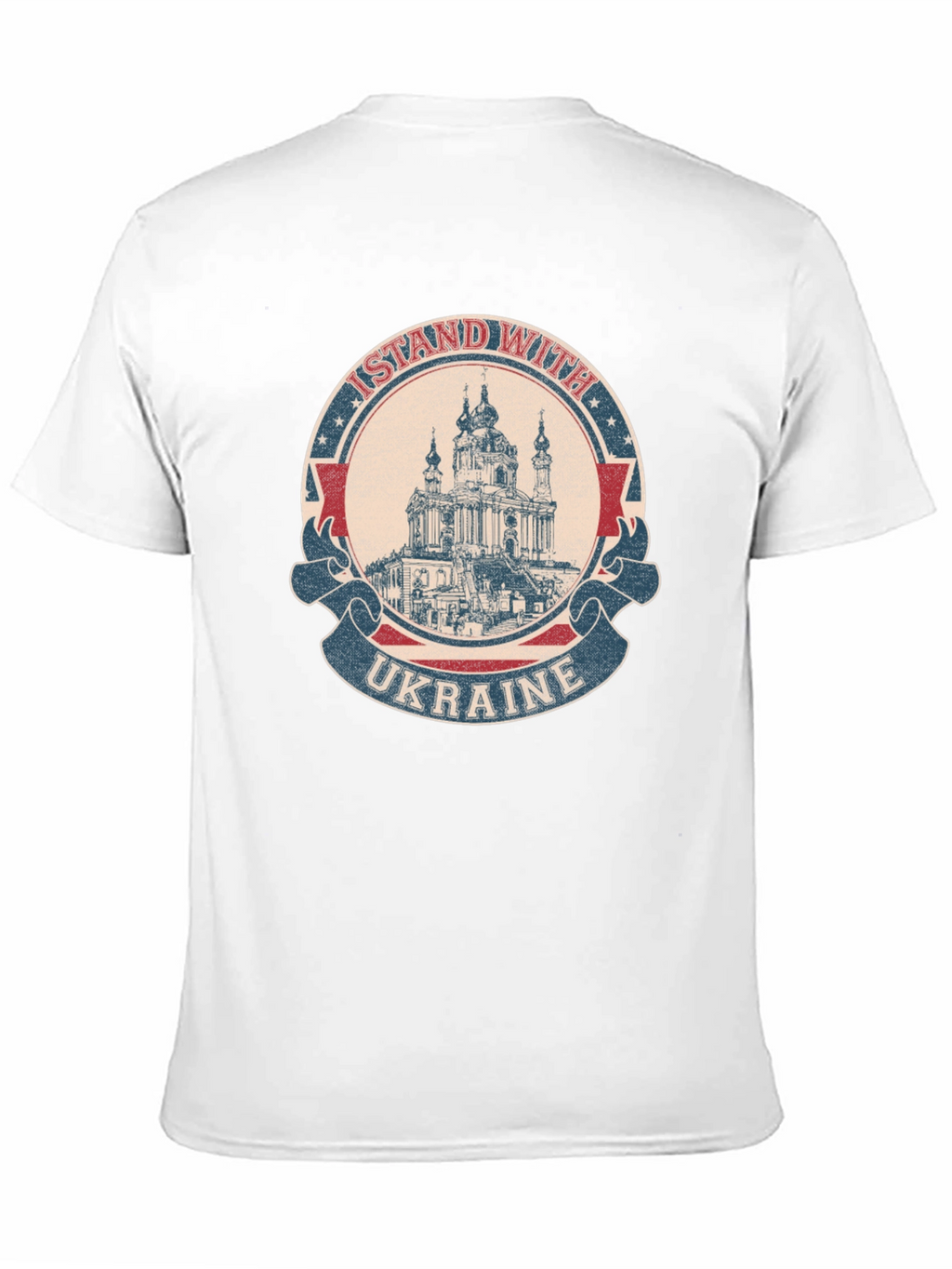 I Stand With Ukraine T-Shirt Black