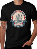 I Stand With Ukraine T-Shirt Black