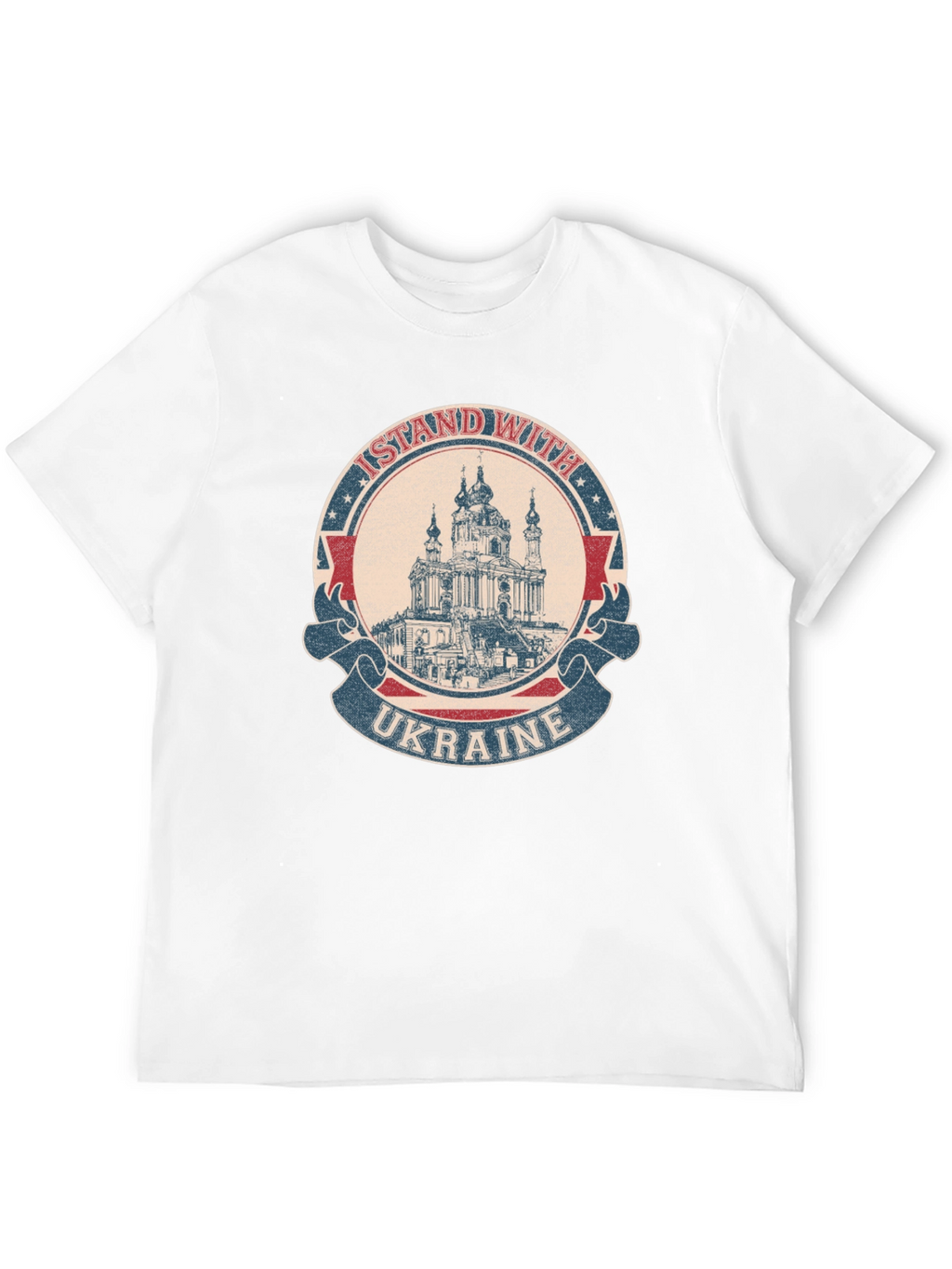 I Stand With Ukraine T-Shirt Black