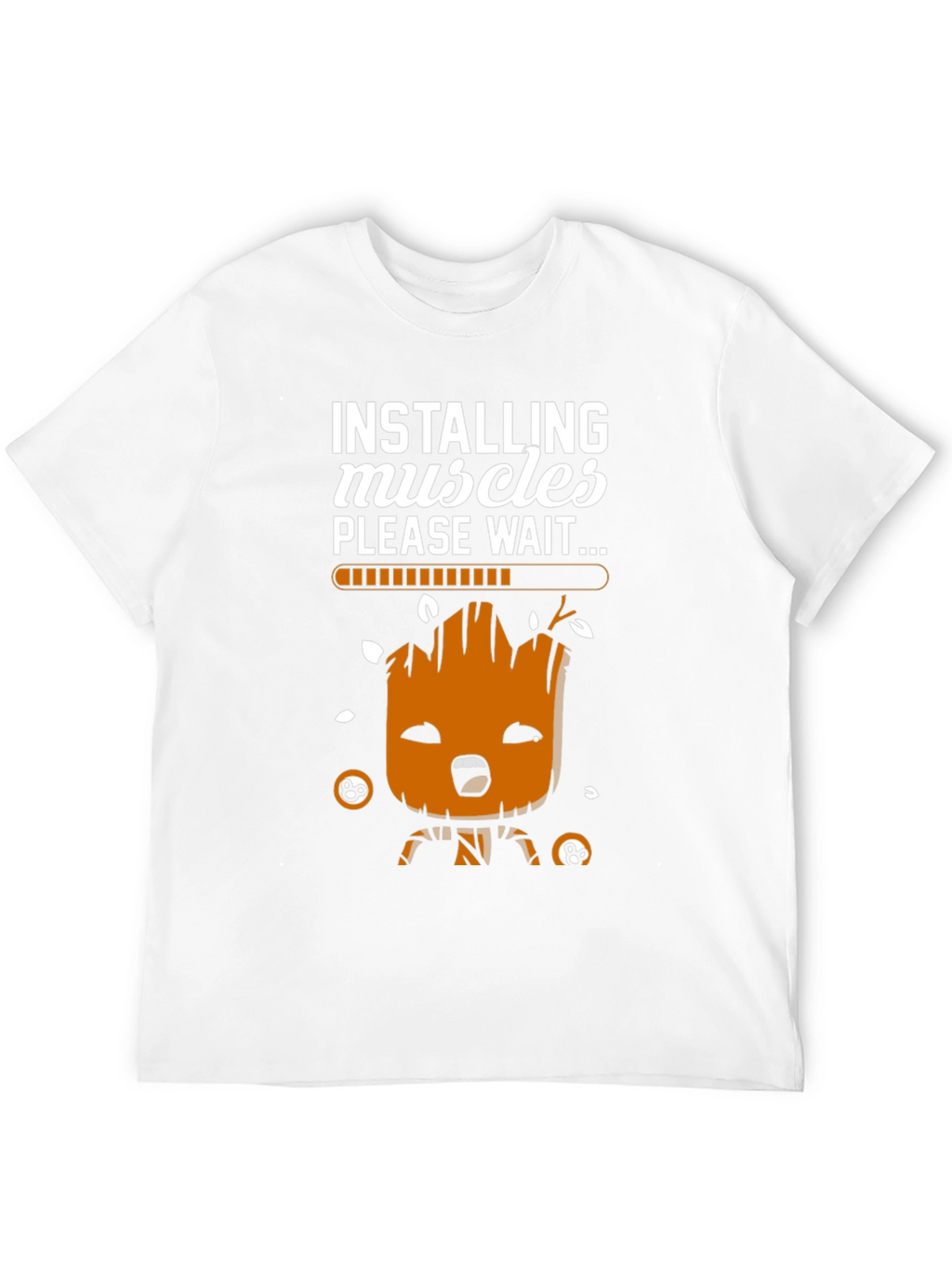 Installing Muscles Groot T-Shirt - Funny Workout Tee