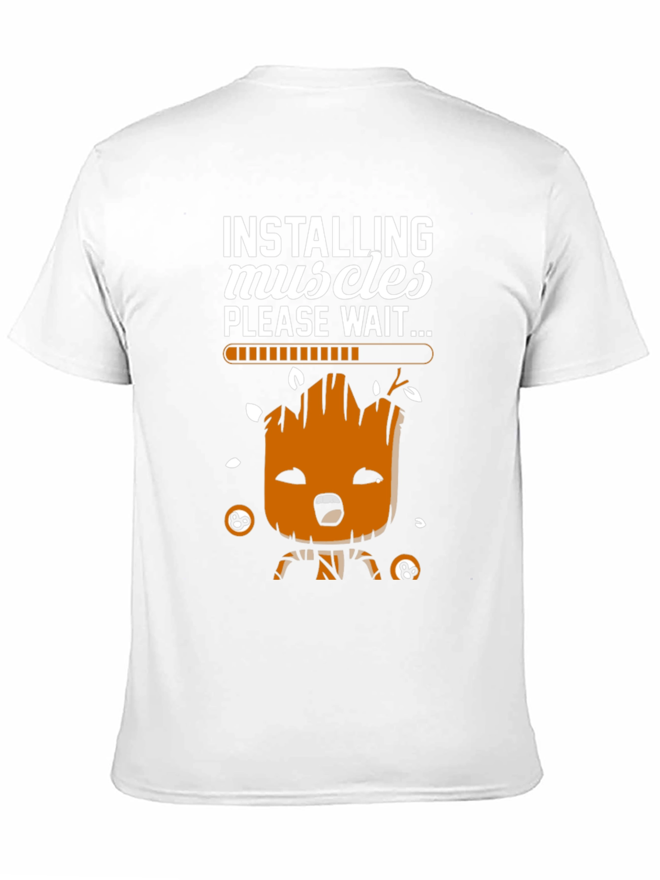 Installing Muscles Groot T-Shirt - Funny Workout Tee