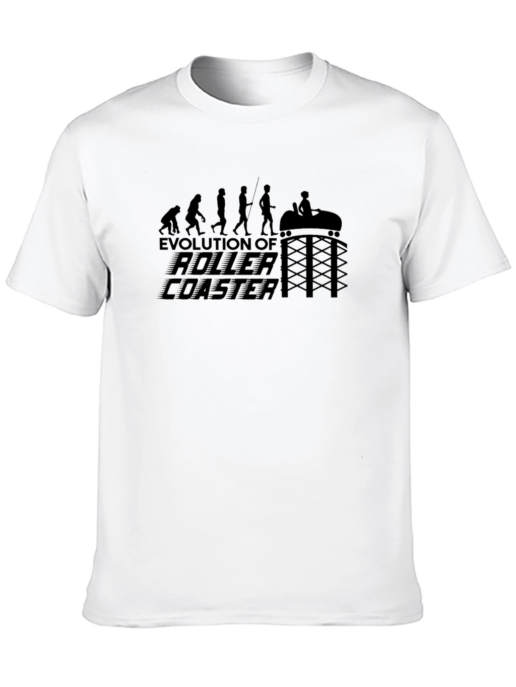 Evolution of Roller Coaster T-Shirt