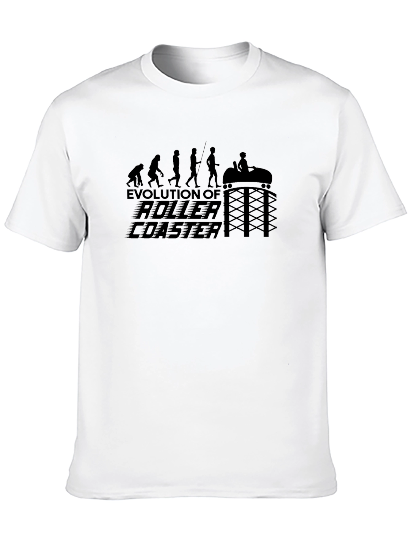 Evolution of Roller Coaster T-Shirt