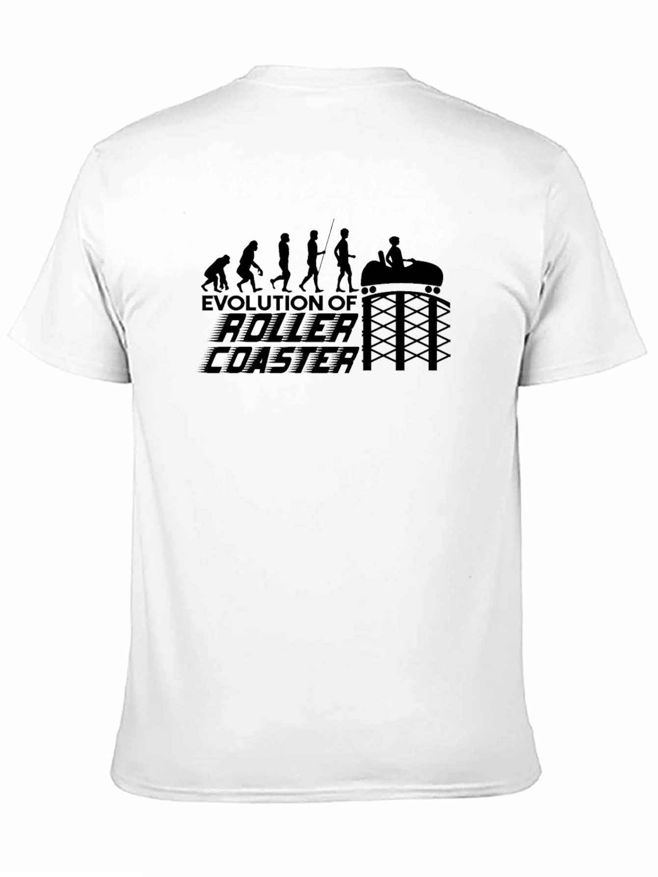 Evolution of Roller Coaster T-Shirt