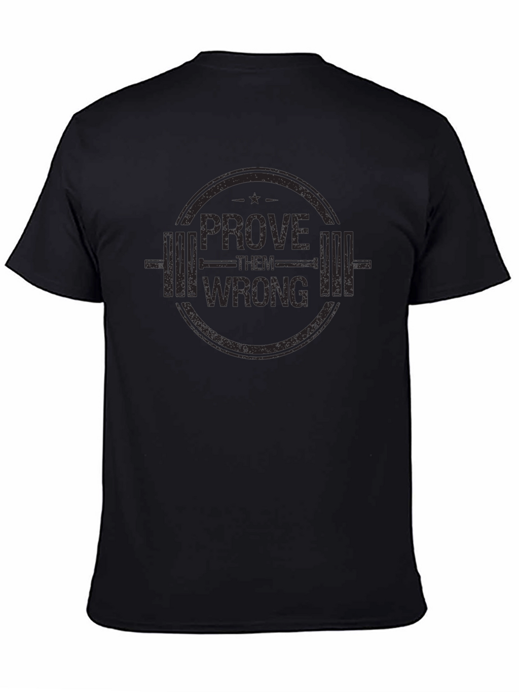 Prove Them Wrong Black Graphic T-Shirt