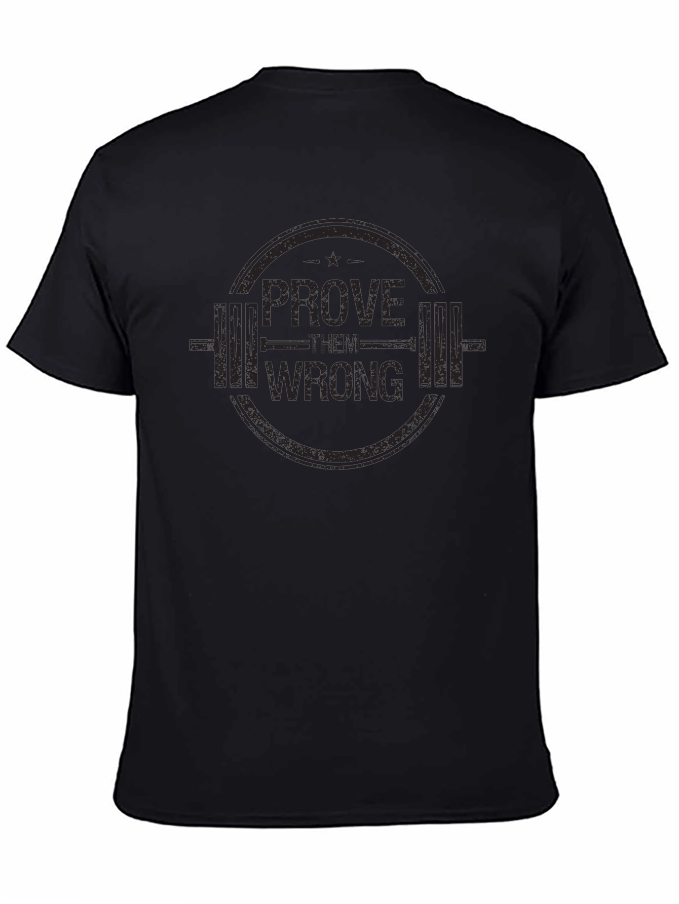 Prove Them Wrong Black Graphic T-Shirt