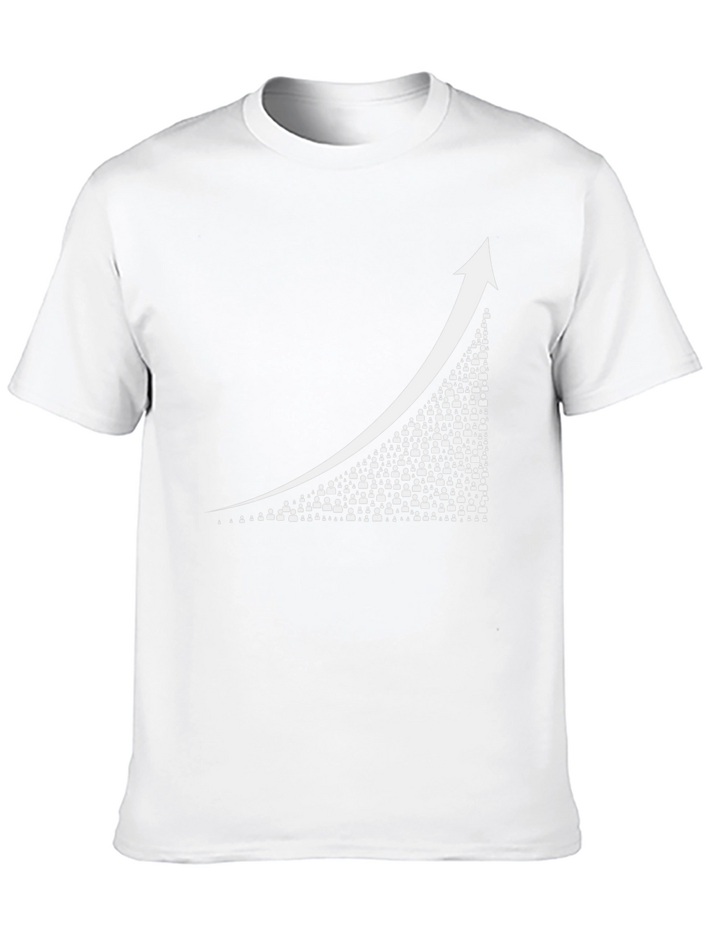 Upward Trend Graphic Tee - Black