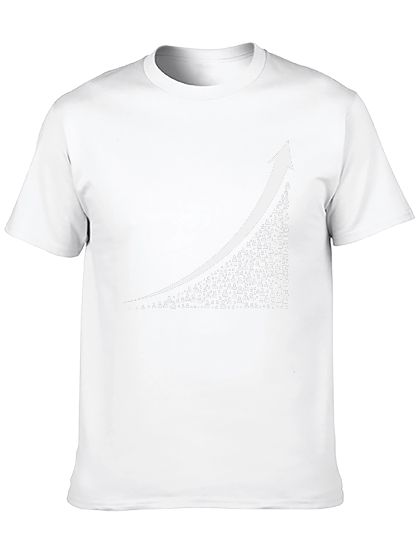 Upward Trend Graphic Tee - Black