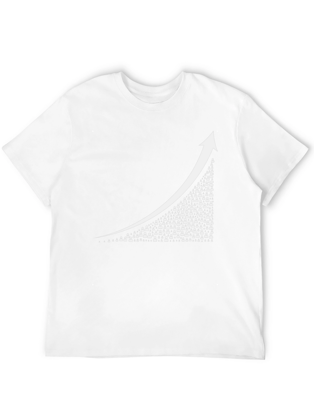 Upward Trend Graphic Tee - Black