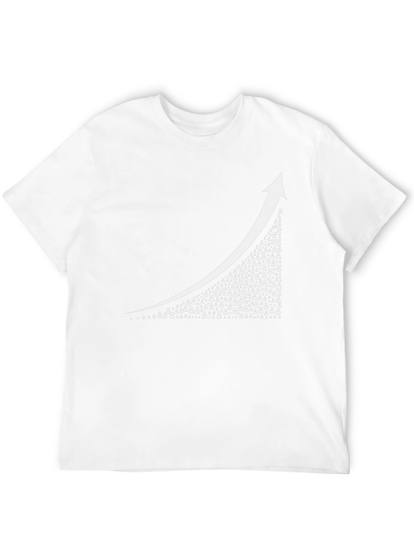 Upward Trend Graphic Tee - Black
