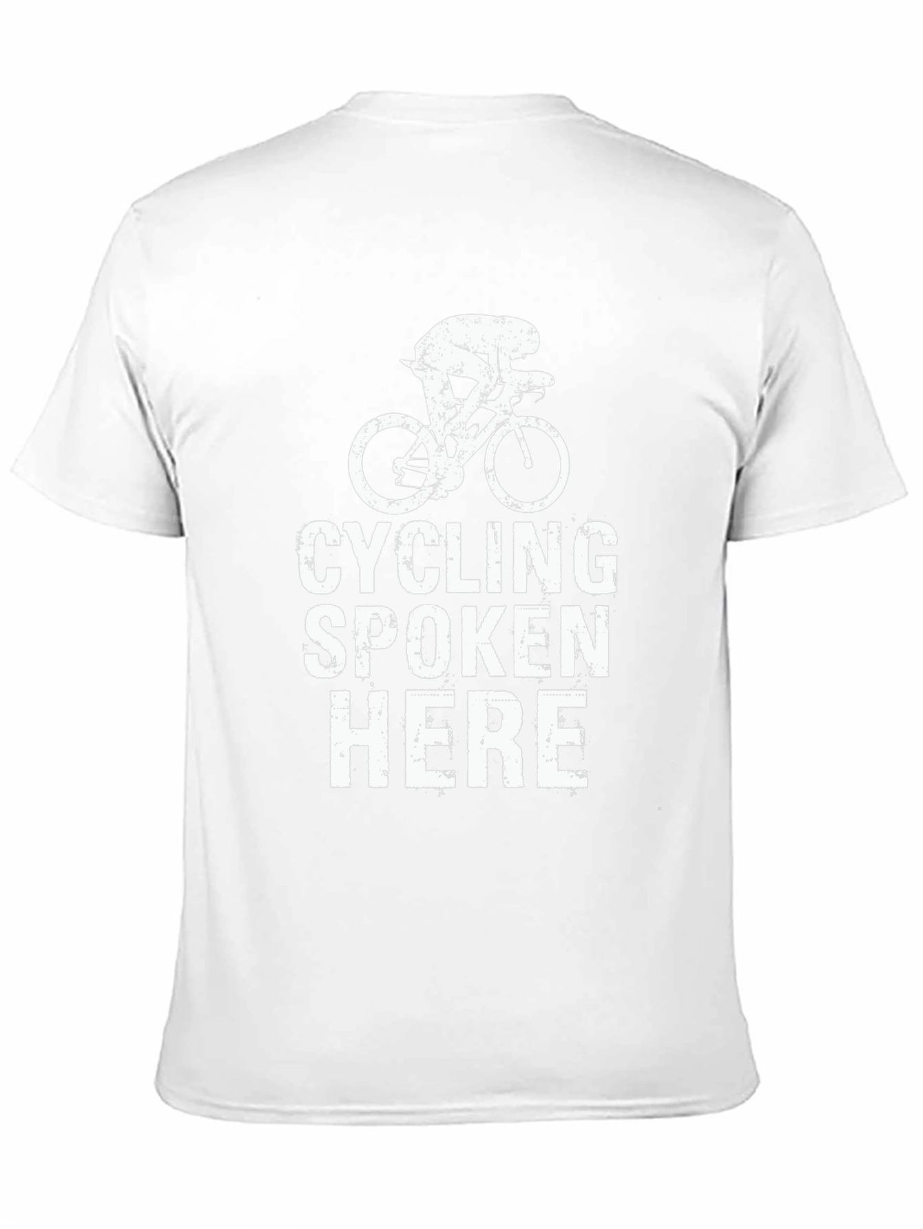 Cycling Spoken Here Black T-Shirt