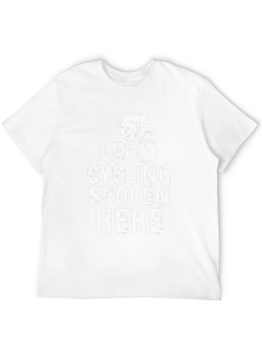 Cycling Spoken Here Black T-Shirt