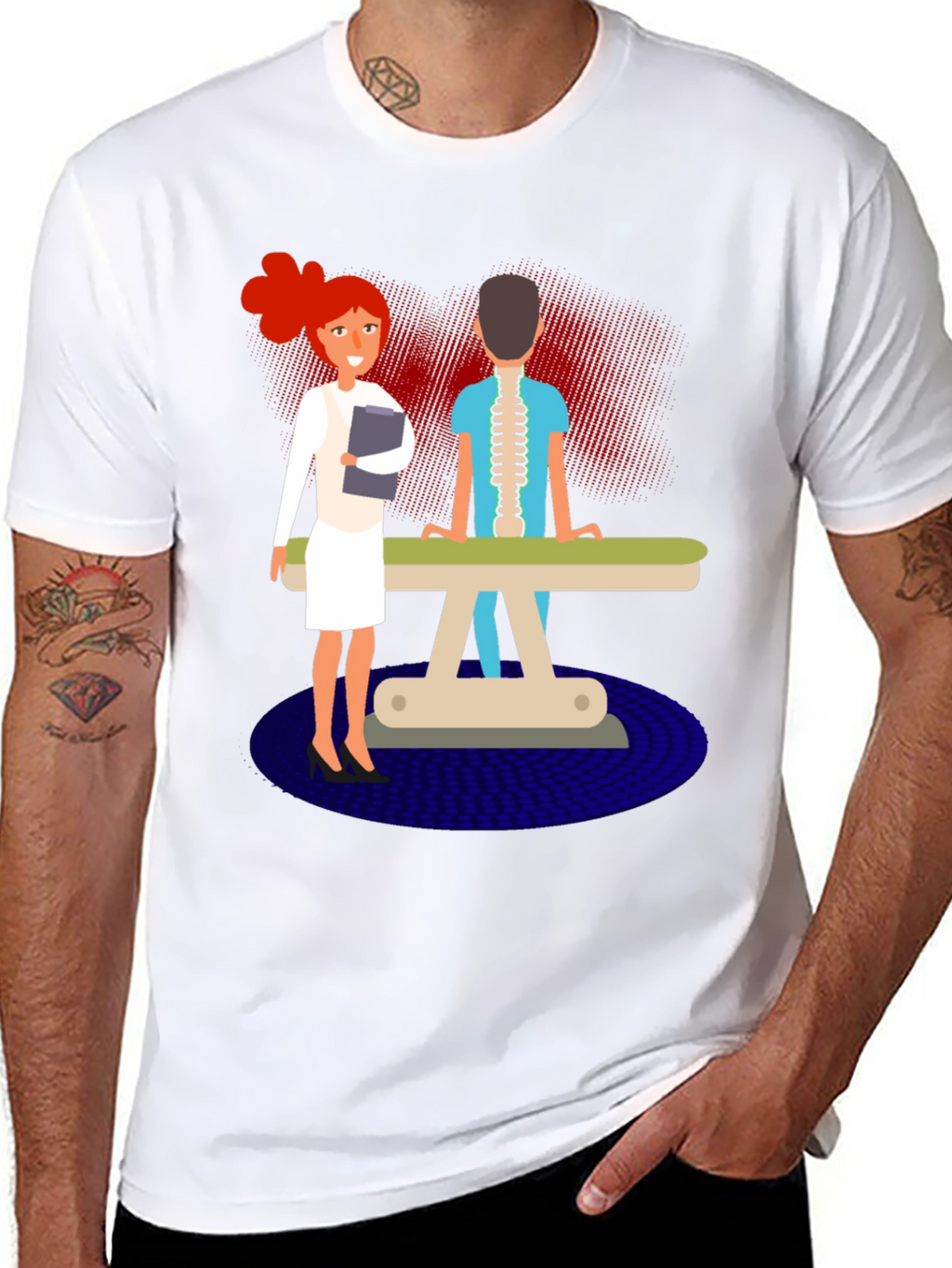 Chiropractor Appointment T-Shirt: Spine Doctor Tee