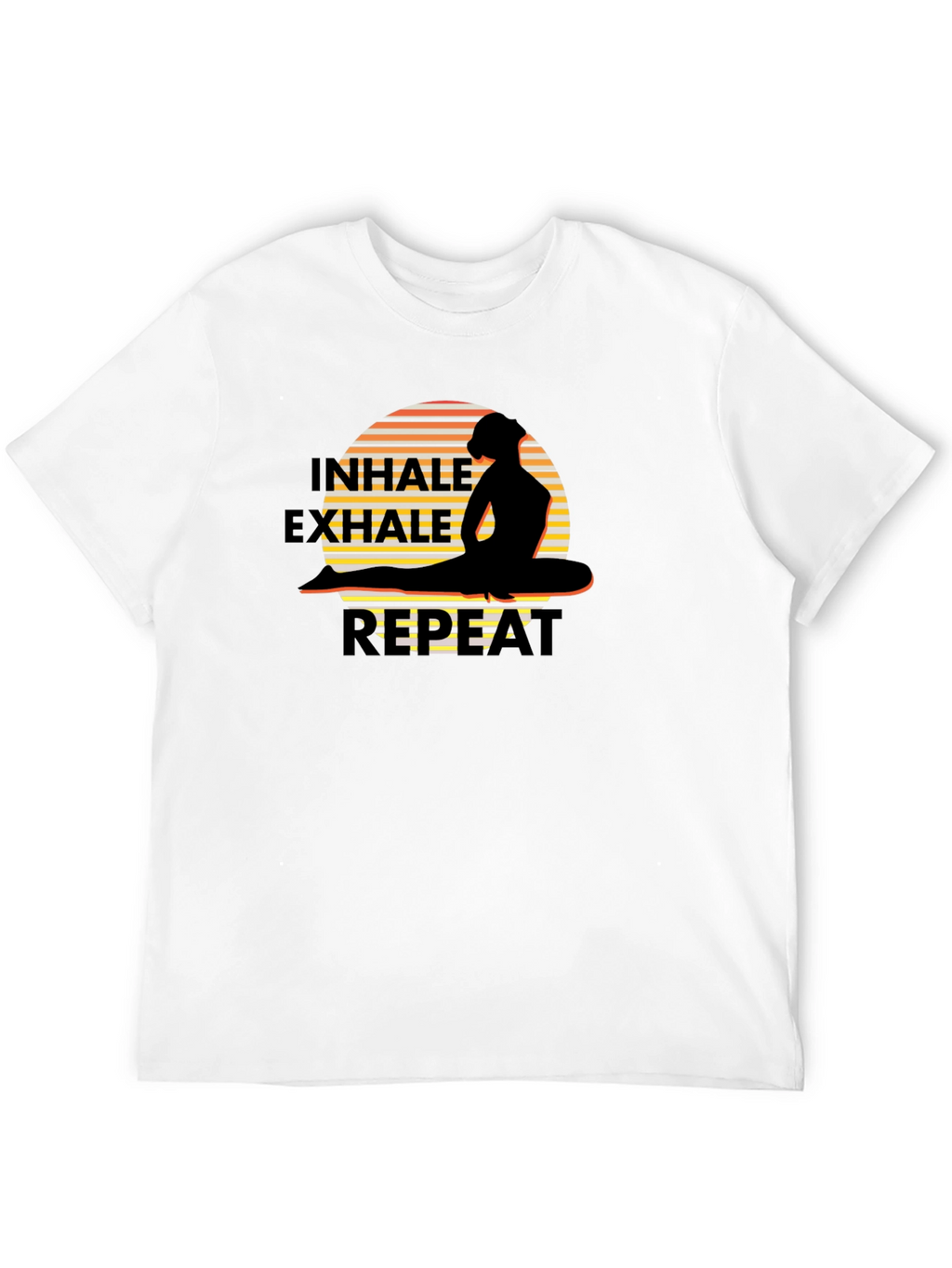 Inhale Exhale Repeat Yoga T-Shirt