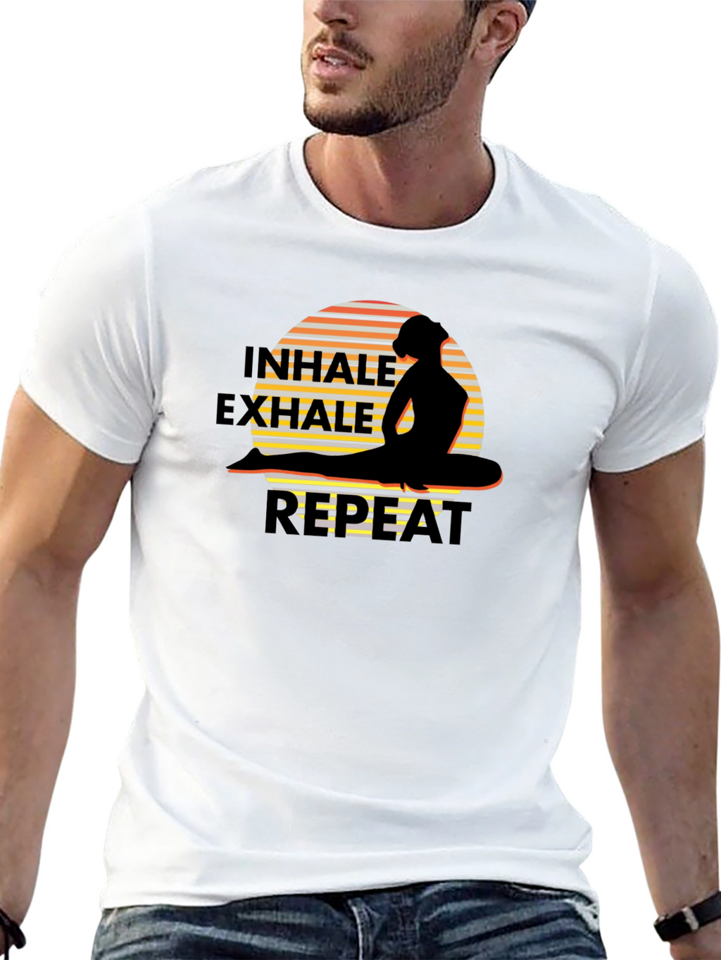 Inhale Exhale Repeat Yoga T-Shirt