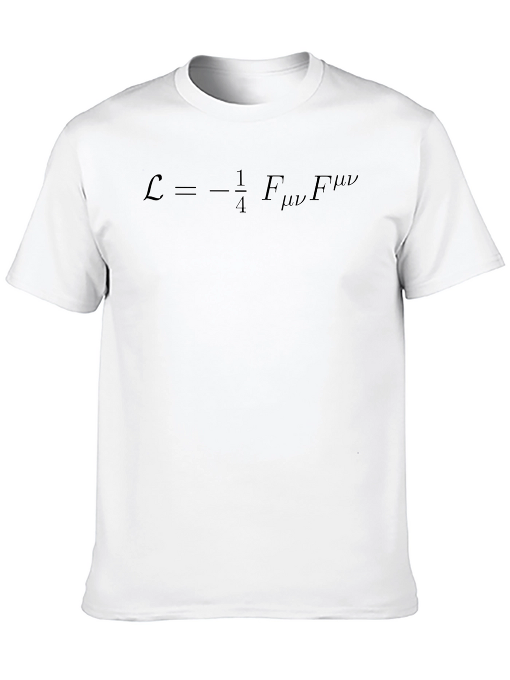 Physics Equation Graphic Tee - Black