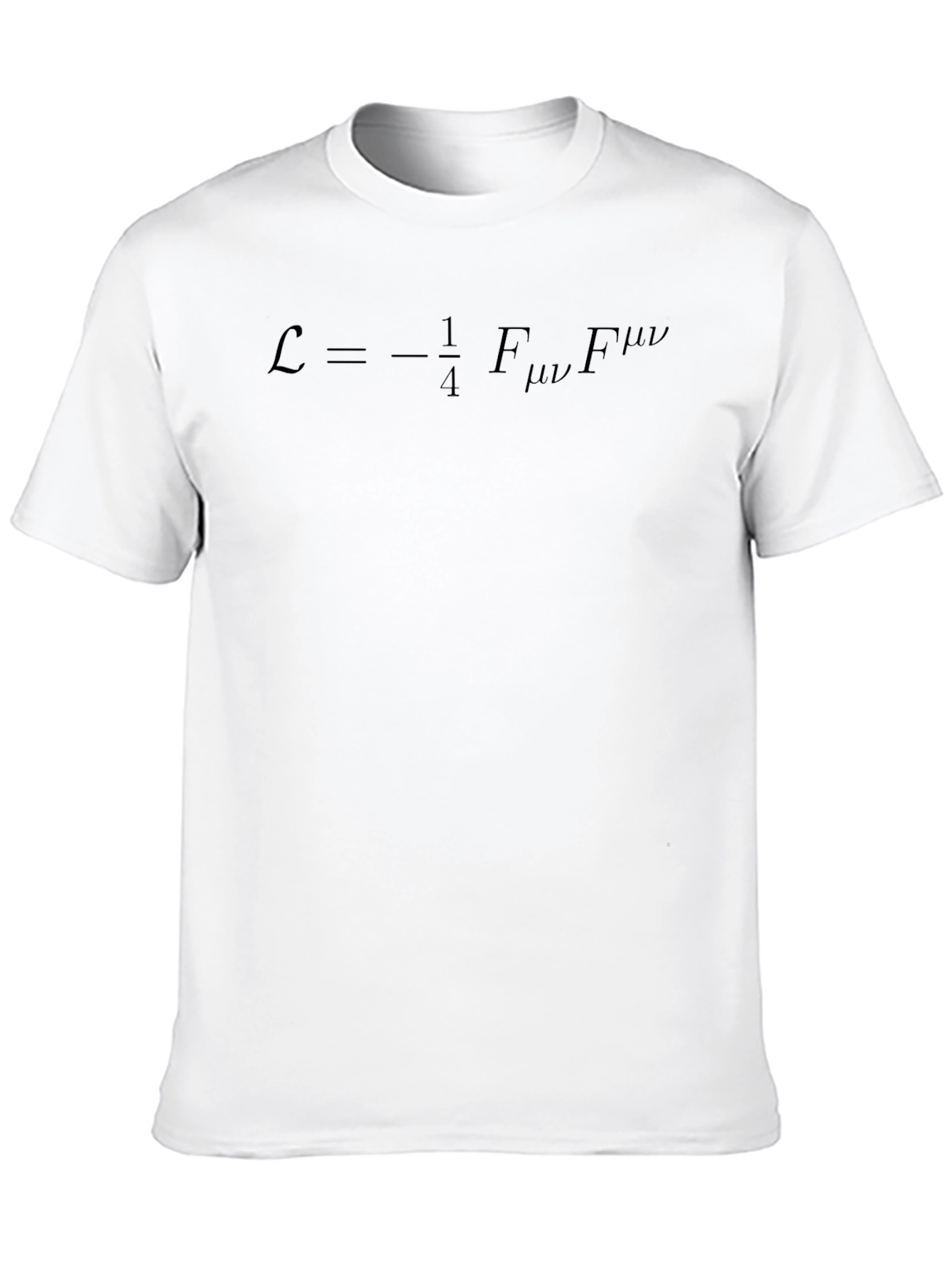 Physics Equation Graphic Tee - Black