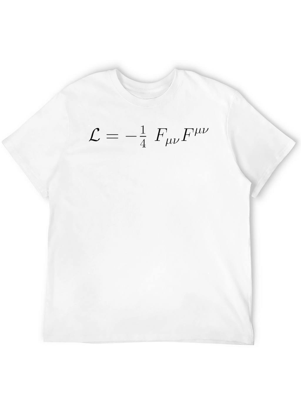 Physics Equation Graphic Tee - Black