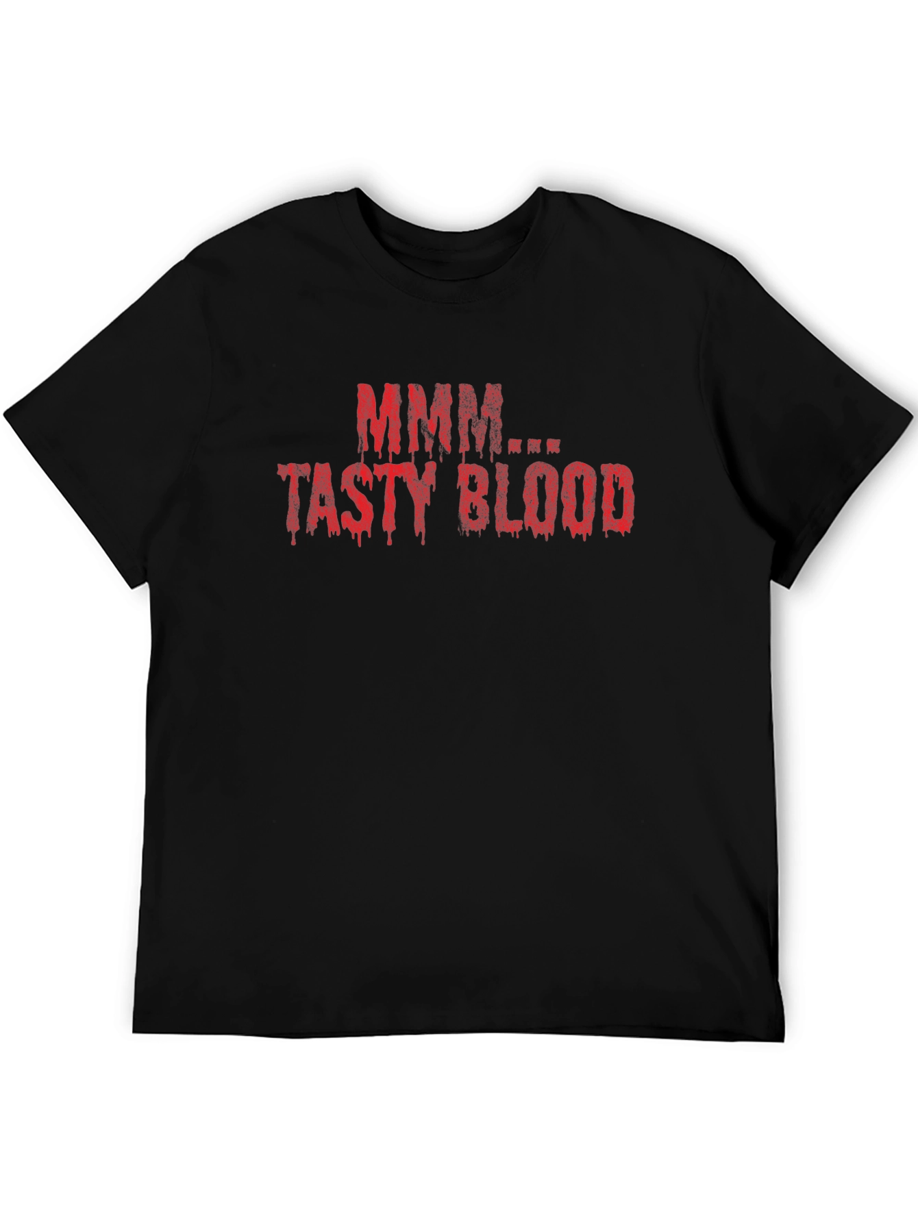 MMM... Tasty Blood Black T-Shirt