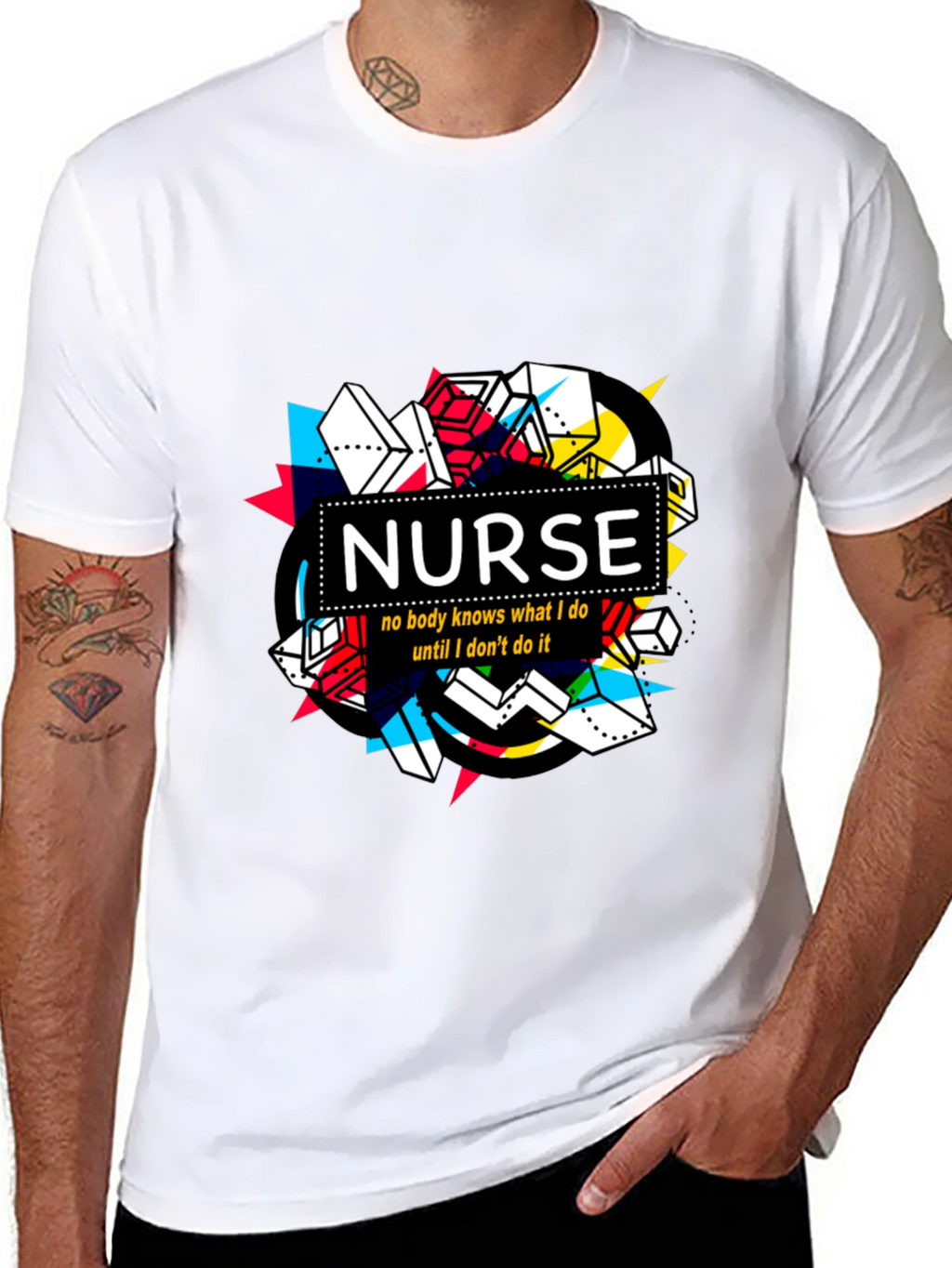 Nurse T-Shirt - No Body Knows What I Do