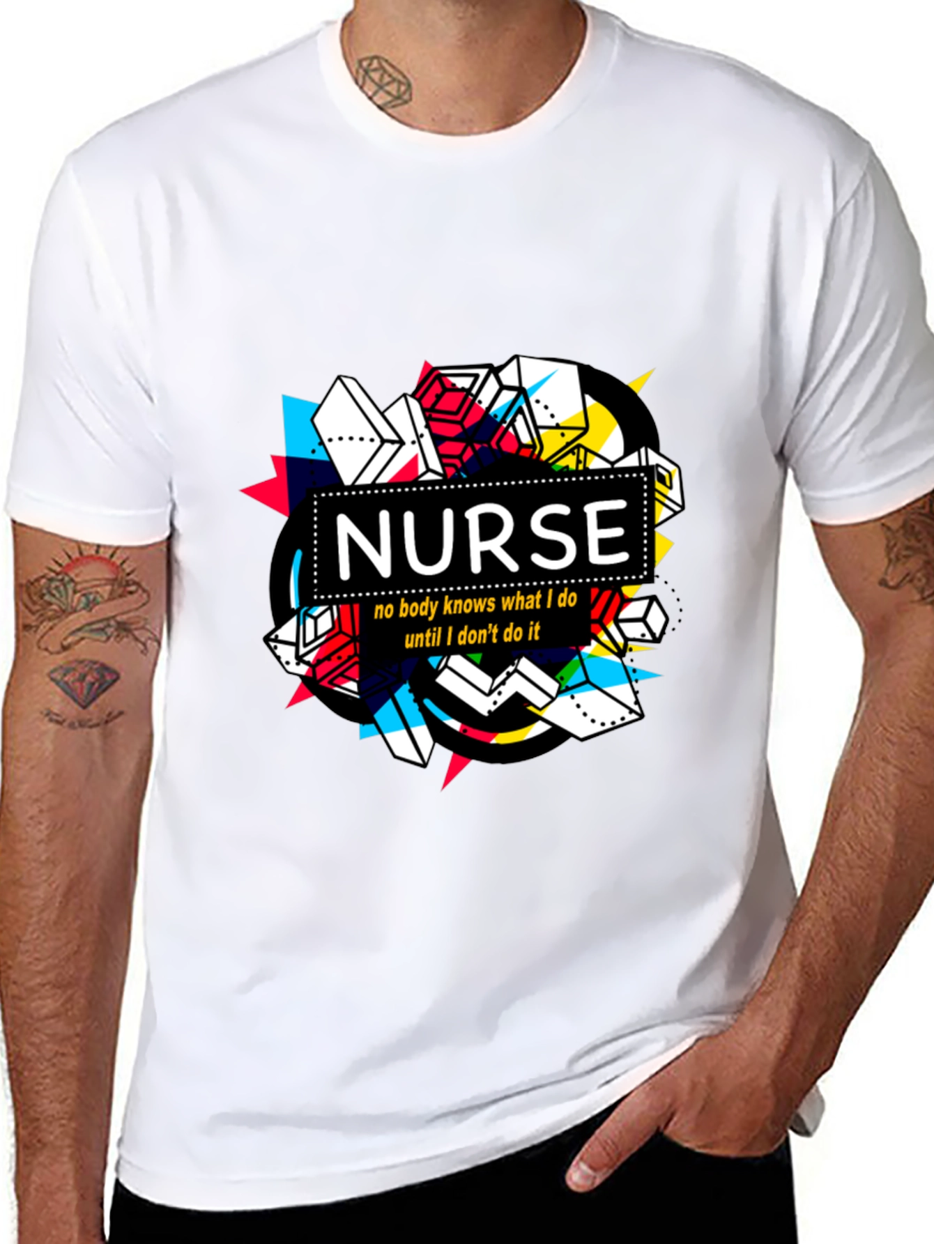 Nurse T-Shirt - No Body Knows What I Do