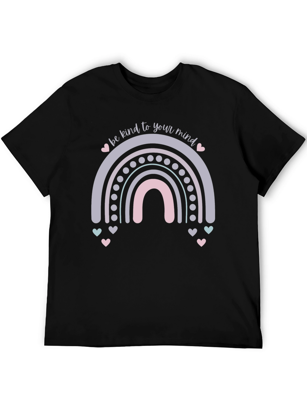 Kind Mind Rainbow Graphic Tee