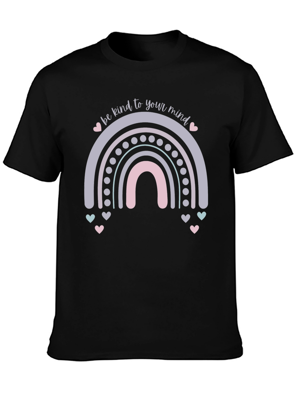 Kind Mind Rainbow Graphic Tee
