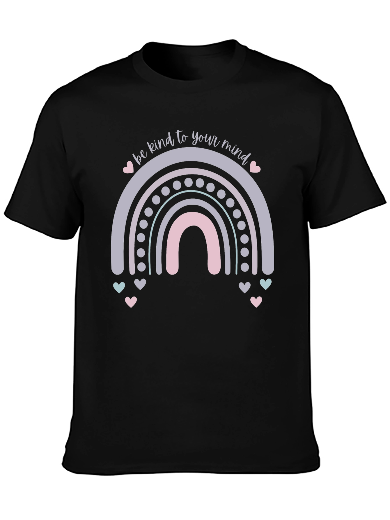 Kind Mind Rainbow Graphic Tee
