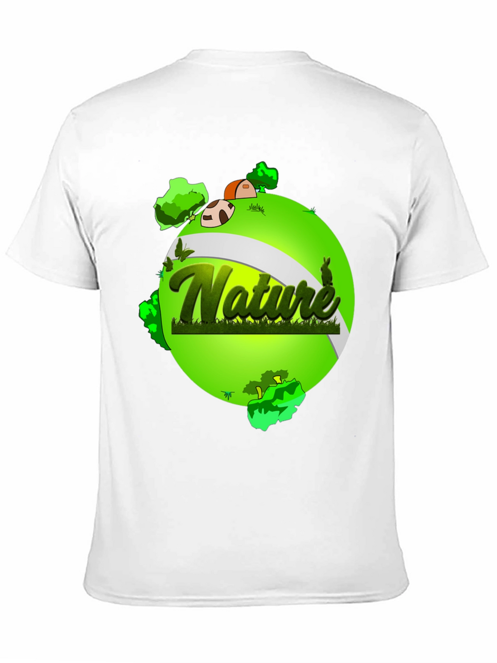 Nature Graphic T-Shirt - Earth Design