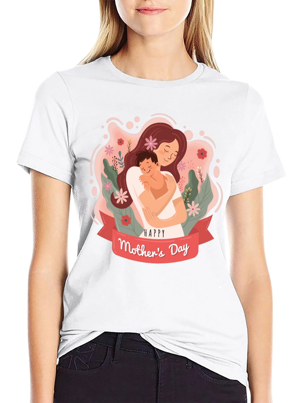 Mothers Day Graphic Tee - Mom & Child