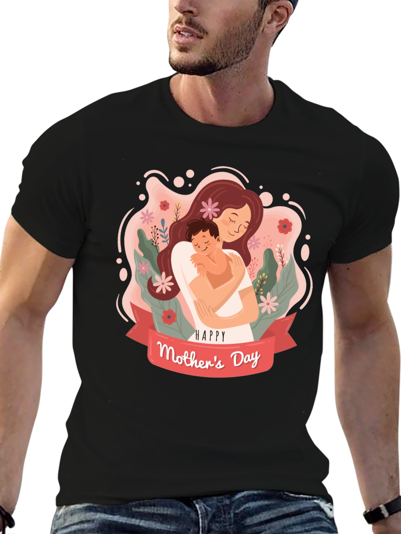 Mothers Day Graphic Tee - Mom & Child