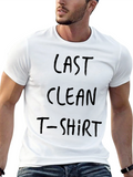 Last Clean T-Shirt - Mens Graphic Tee