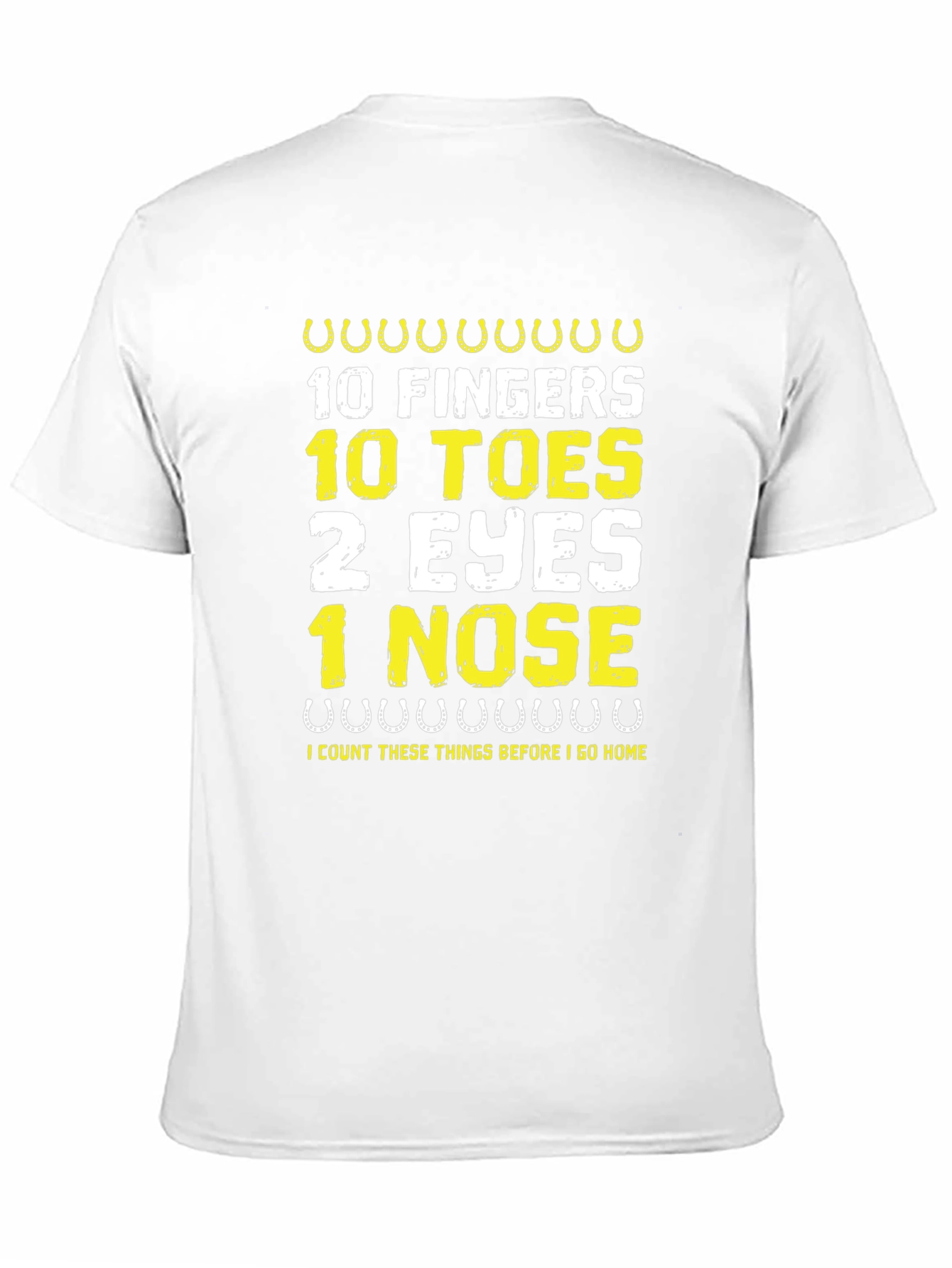 Funny 10 Fingers 10 Toes Graphic Tee