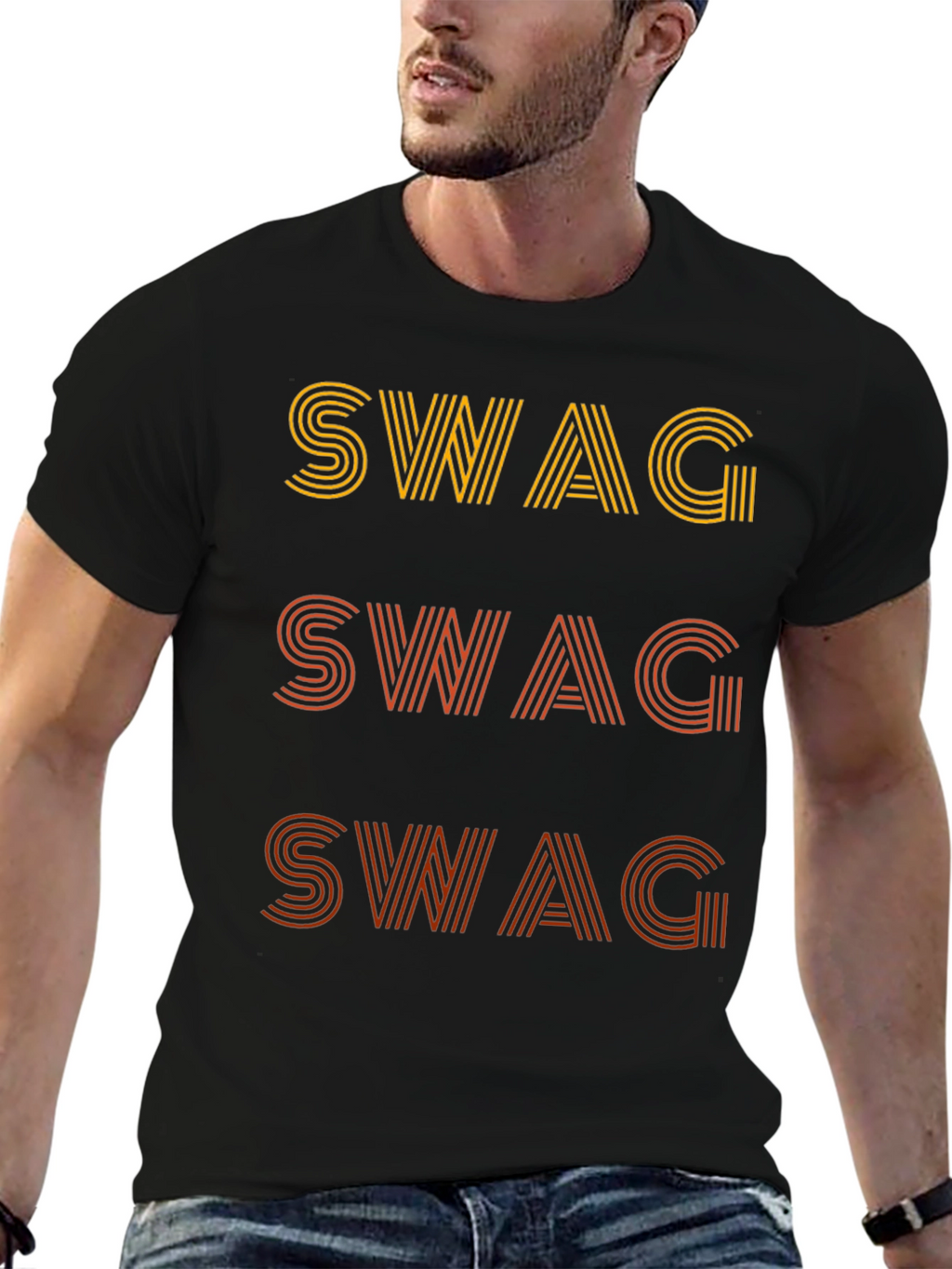 Retro SWAG Graphic Tee - Urban Style