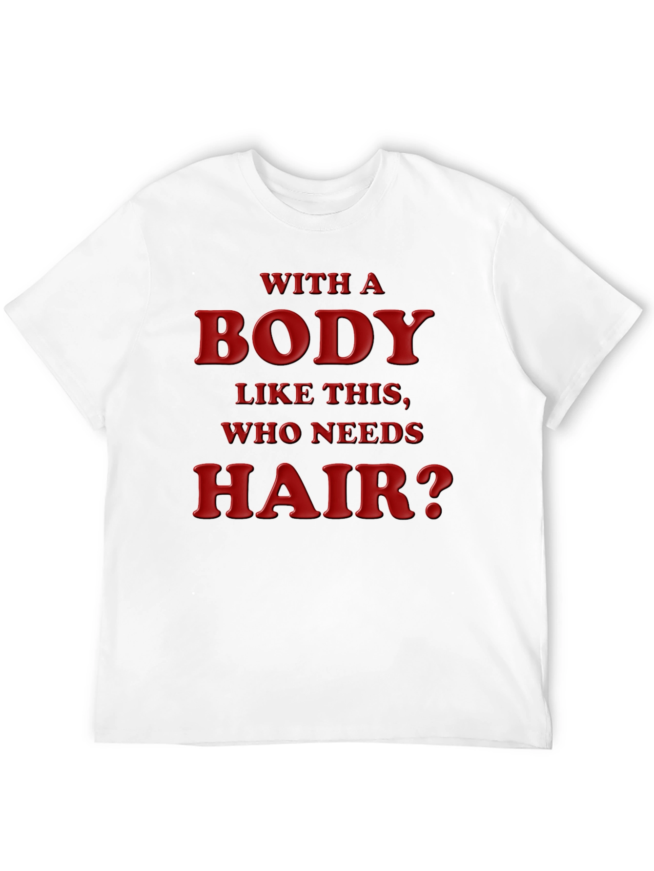 Humorous Baldness Acceptance T-Shirt