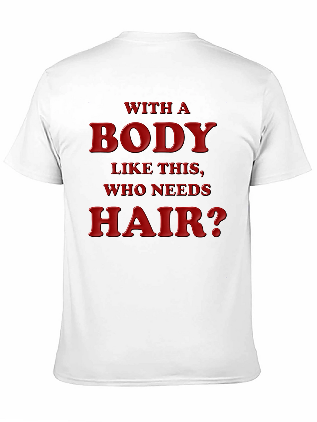 Humorous Baldness Acceptance T-Shirt