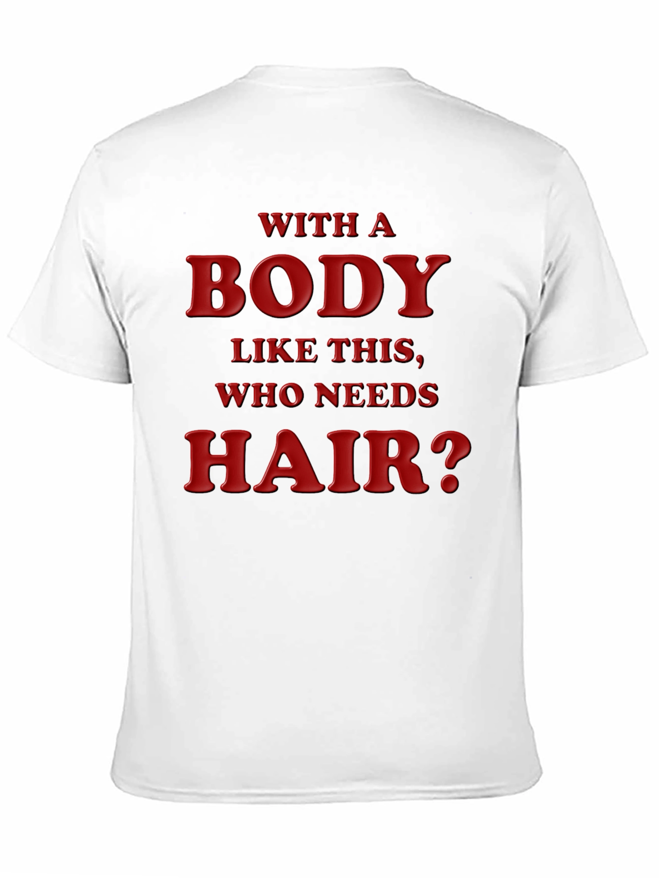 Humorous Baldness Acceptance T-Shirt