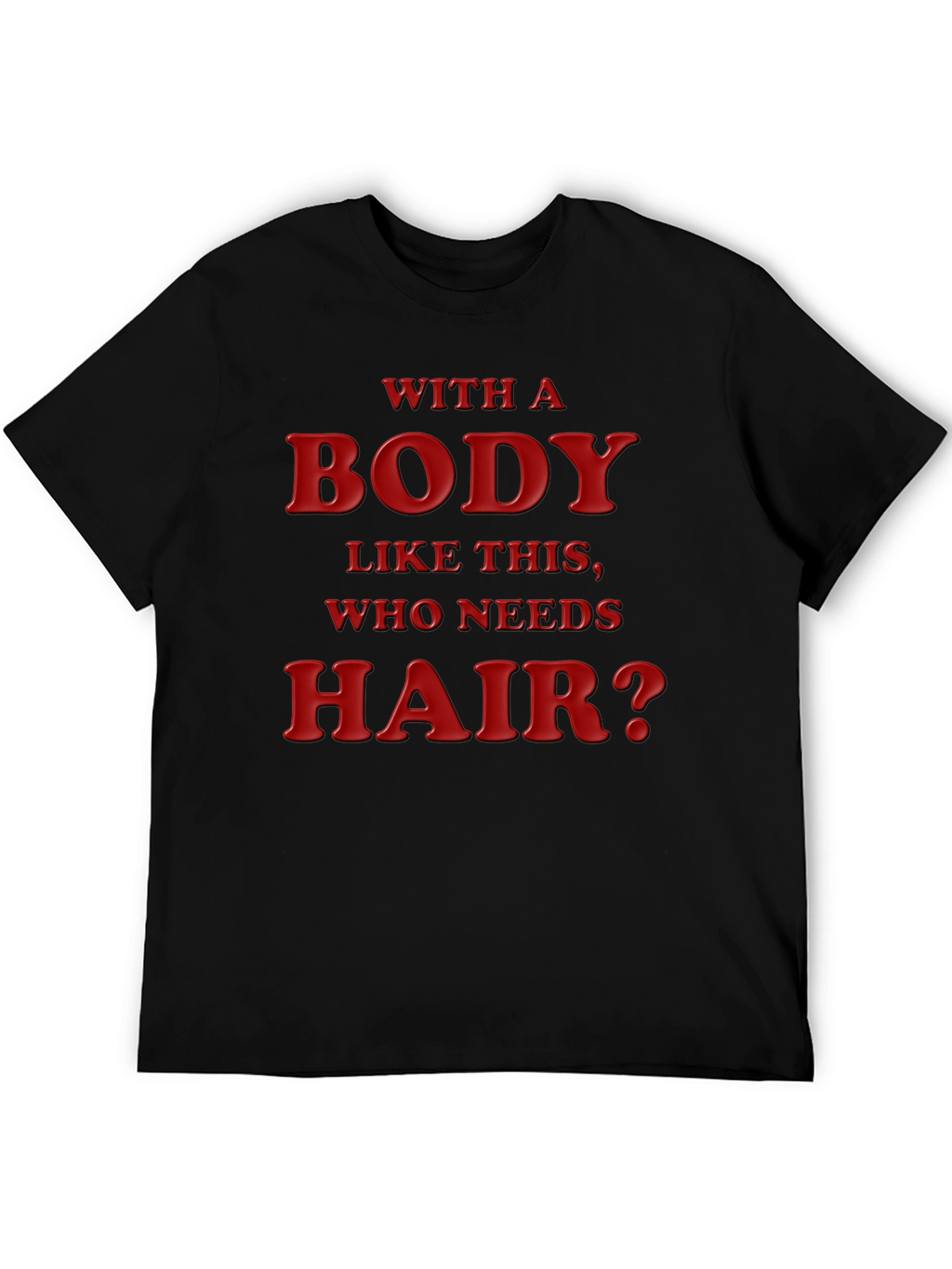 Humorous Baldness Acceptance T-Shirt