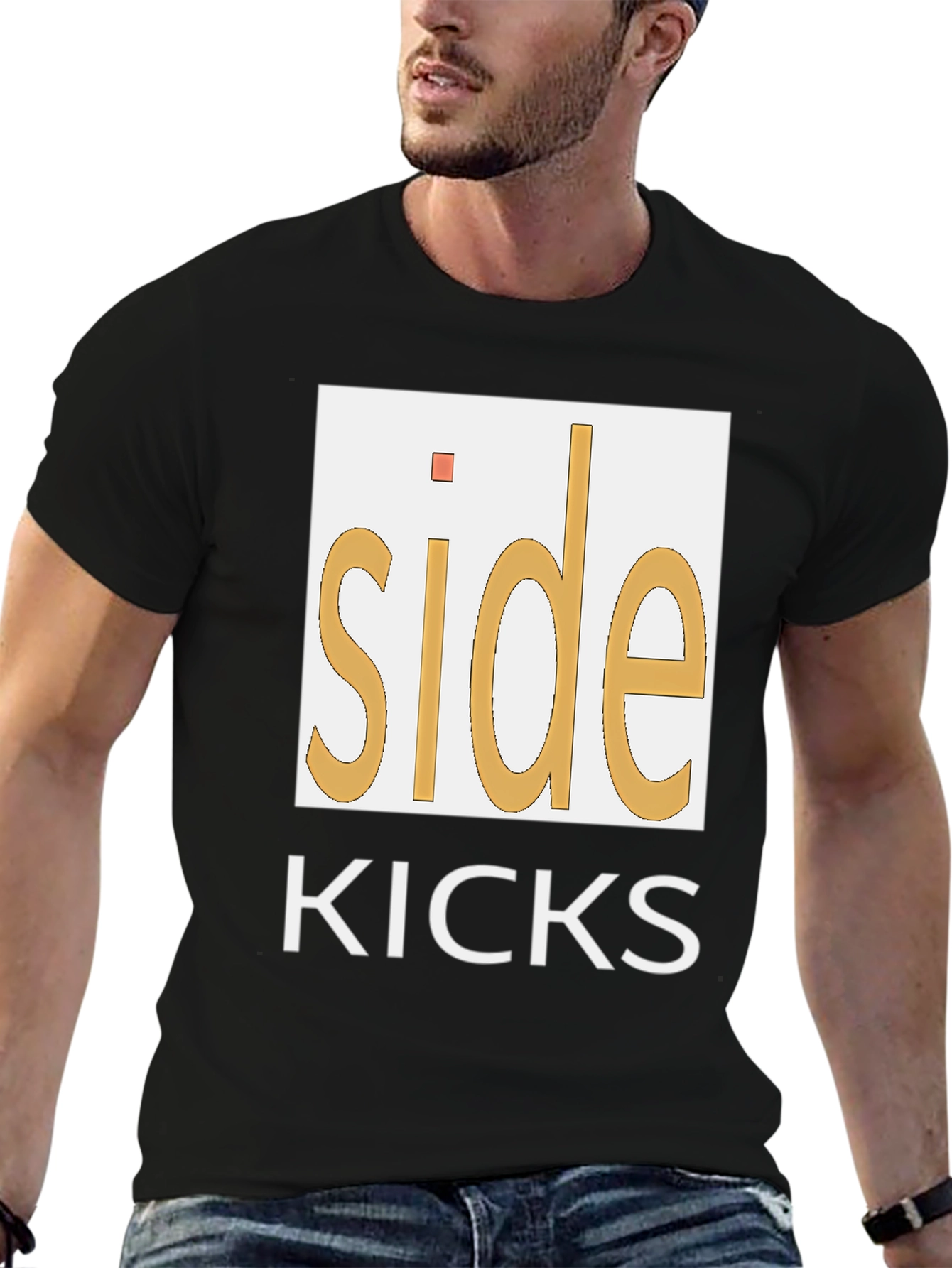 Side Kicks Graphic T-Shirt - Stylish & Comfortable
