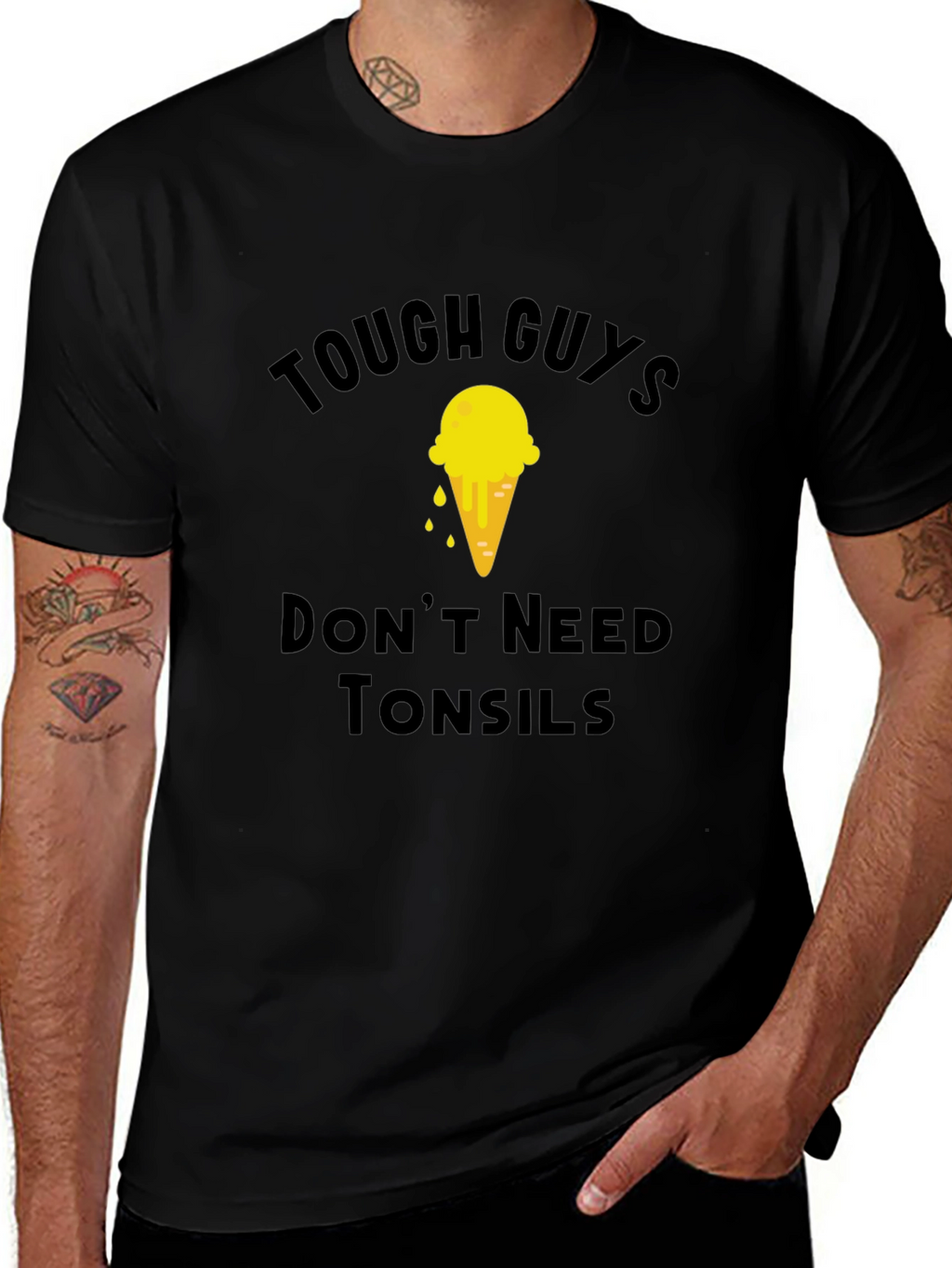 Tough Guys Ice Cream Graphic Tee