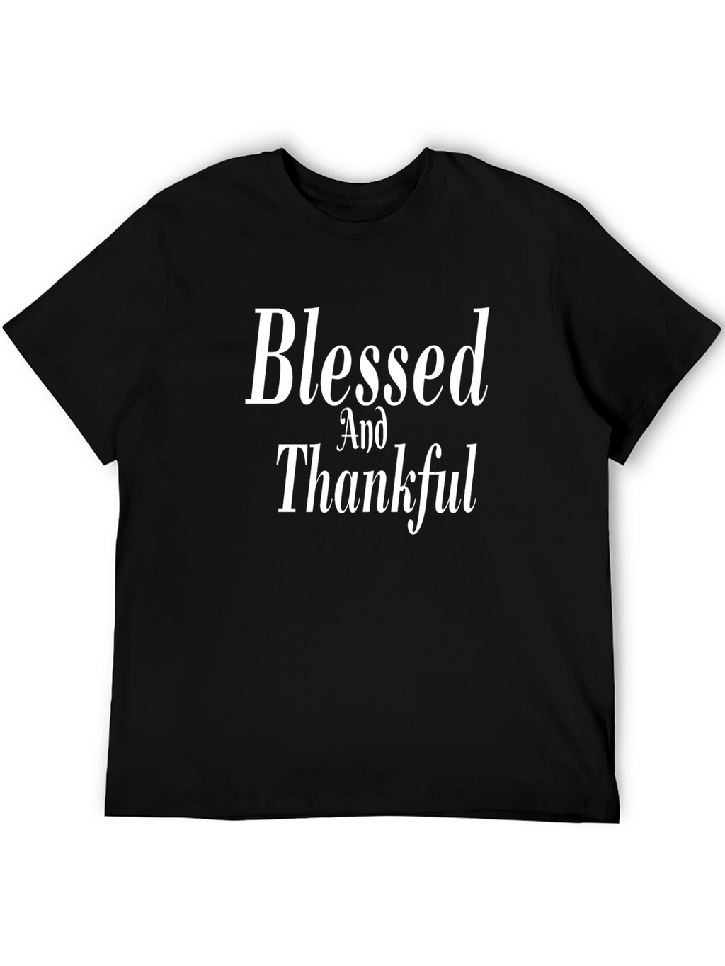 Blessed and Thankful Graphic T-Shirt