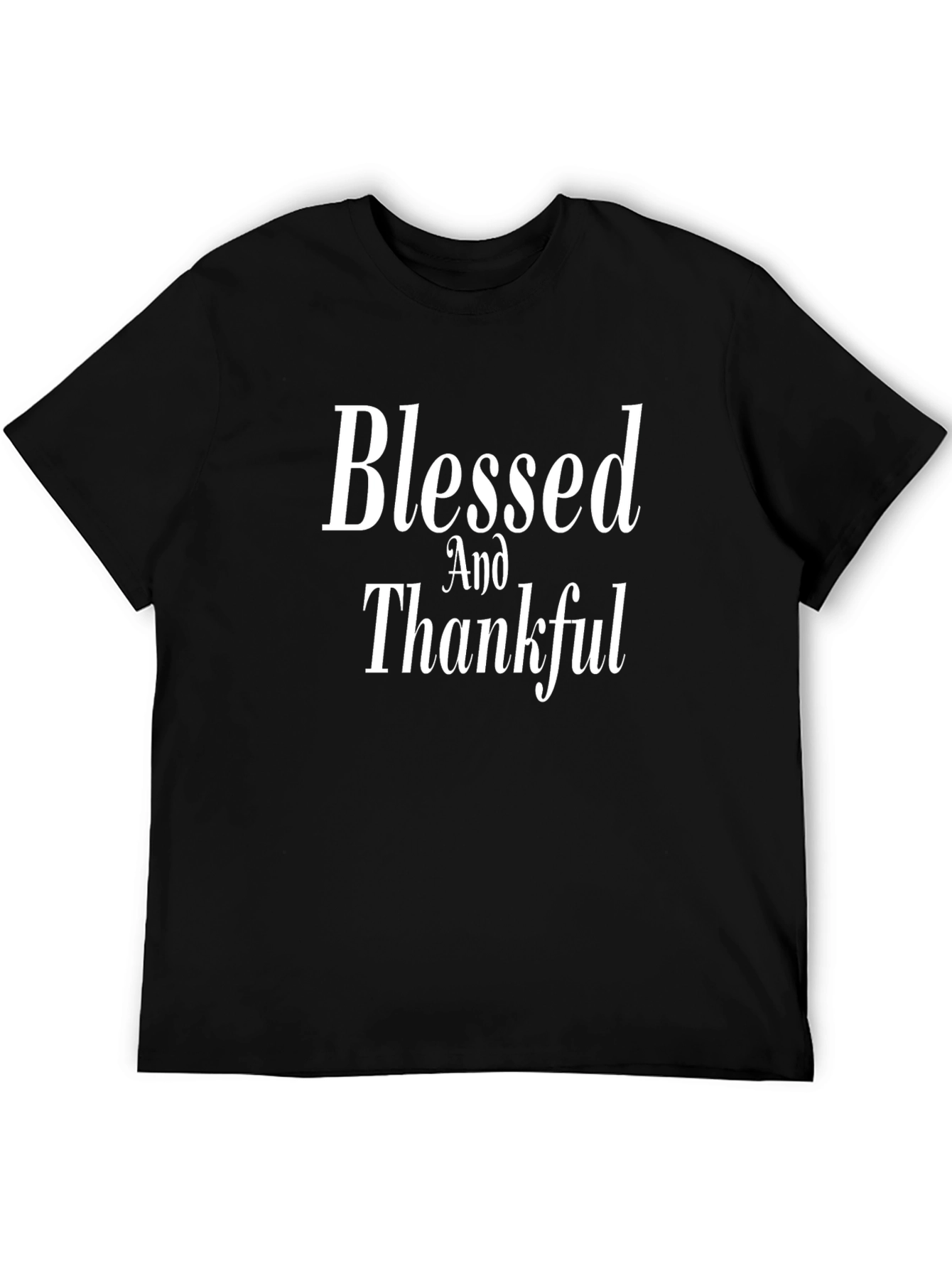 Blessed and Thankful Graphic T-Shirt