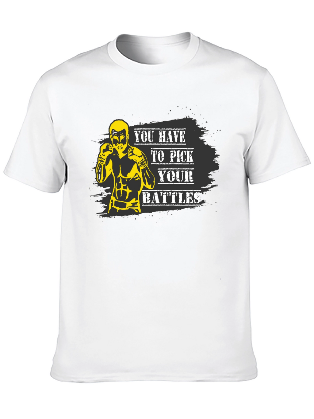 Pick Your Battles Black T-Shirt