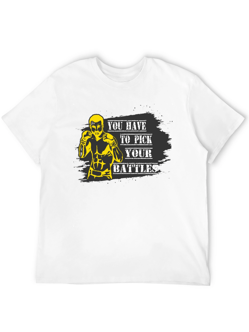 Pick Your Battles Black T-Shirt
