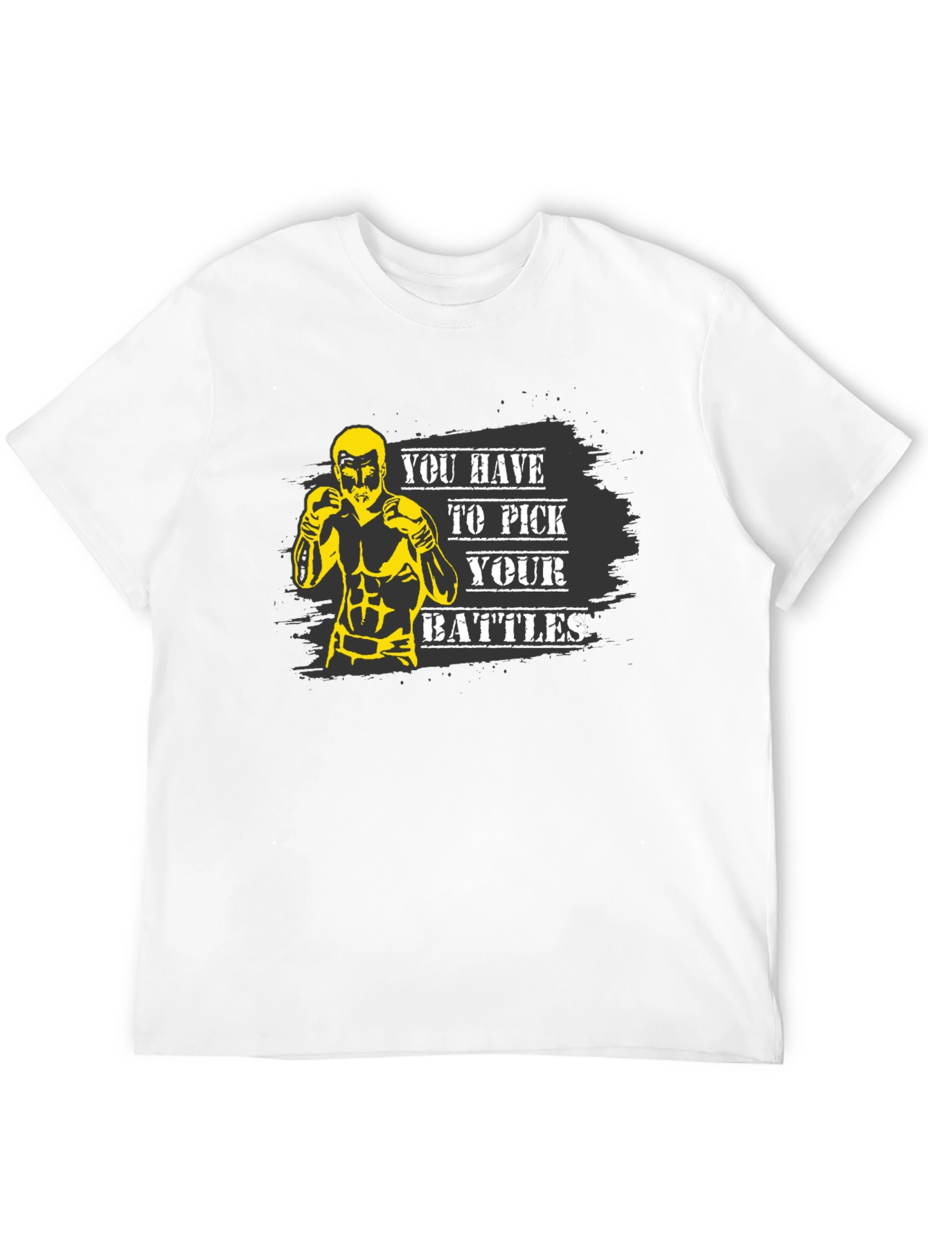 Pick Your Battles Black T-Shirt